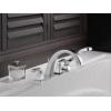 imageDelta Faucet Dryden Roman Tub Faucet with Hand Shower  T4751  Bath Faucet Handles ampamp Hand Shower Set  Chrome Valve Sold SeparatelyChrome