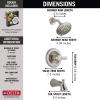 imageDelta Faucet Lahara 14 Series SingleHandle Tub and Shower Trim Kit Shower Faucet with 5Spray TouchClean Shower Head Stainless T14438SS Valve Not Included Without RoughStainless