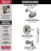 imageDelta Faucet Lahara 14 Series SingleHandle Tub and Shower Trim Kit Shower Faucet with 5Spray TouchClean Shower Head Stainless T14438SS Valve Not Included Without RoughStainless