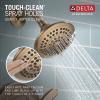 imageDelta Faucet Lahara 14 Series SingleHandle Tub and Shower Trim Kit Shower Faucet with 5Spray TouchClean Shower Head Stainless T14438SS Valve Not Included Without RoughChampagne Bronze