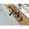imageDelta Faucet Linden Roman Tub Faucet with Hand Shower  T4794CZ  Bathroom Tub Faucet Handles ampamp Hand Shower  Classic Bathroom Accessories  Champagne Bronze Valve Sold SeparatelyVenetian Bronze