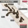 imageDelta Faucet Linden Roman Tub Faucet with Hand Shower  T4794CZ  Bathroom Tub Faucet Handles ampamp Hand Shower  Classic Bathroom Accessories  Champagne Bronze Valve Sold SeparatelyStainless