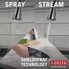 imageDelta Faucet Mateo Touch Kitchen Faucet Brushed Nickel Kitchen Faucets with Pull Down Sprayer Kitchen Sink Faucet Touch Faucet for Kitchen Sink Touch2O Technology Arctic Stainless 9183TARDSTArctic Stainless