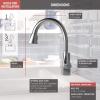 imageDelta Faucet Mateo Touch Kitchen Faucet Brushed Nickel Kitchen Faucets with Pull Down Sprayer Kitchen Sink Faucet Touch Faucet for Kitchen Sink Touch2O Technology Arctic Stainless 9183TARDSTChrome