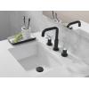 imageDelta Faucet Nicoli Widespread Bathroom Faucet 3 Hole Gold Bathroom Faucet Bathroom Sink Faucet Drain Assembly Champagne Bronze 35894LFCZStainless