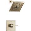 imageDelta Faucet T14274BL Monitor 14 Series H2Okinetic Trim Shower Only Only Matte BlackChampagne Bronze