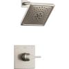 imageDelta Faucet T14274BL Monitor 14 Series H2Okinetic Trim Shower Only Only Matte BlackStainless