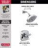 imageDelta Faucet T142766BL 14 Series Only Shower Only Only Matte BlackLumicoat Chrome