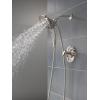 imageDelta Faucet Tetra 14 Series Gold Shower Faucet Set with H2Okinetic Shower Head Shower Trim Kit Gold Shower Faucet Lumicoat Champagne Bronze T14289CZPR Valve Not IncludedBrushed Nickel