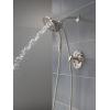 imageDelta Faucet Tetra 14 Series Gold Shower Faucet Set with H2Okinetic Shower Head Shower Trim Kit Gold Shower Faucet Lumicoat Champagne Bronze T14289CZPR Valve Not IncludedBrushed Nickel