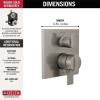 imageDelta T27867SS Ara Diverter Trim StainlessStainless