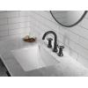 imageDelta Trinsic PullDown Widespread Bathroom Faucet with Wheel Handle Polished Nickel High Arc 3Hole Bathroom Sink Faucet with Sprayer Metal PushPop Drain Assembly Polished Nickel 3558PNPDDSTMatte Black