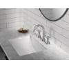 imageDelta Trinsic PullDown Widespread Bathroom Faucet with Wheel Handle Polished Nickel High Arc 3Hole Bathroom Sink Faucet with Sprayer Metal PushPop Drain Assembly Polished Nickel 3558PNPDDSTChrome