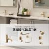 imageDelta Trinsic USpout 1Hole Bathroom Faucet Brushed Nickel Single Hole Bathroom Sink Faucet Metal PushPop Drain Assembly Stainless 554HARSSDSTBrilliance Polished Nickel