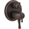 imageDELTA FAUCET T27T897SS Stainless Cassidy Traditional TempAssure 17T Series Valve Trim with 3Setting Integrated DiverterVenetian Bronze