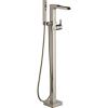 imageDELTA FAUCET T4768BLFL Tub Filler with Handshower FloorMount Matte BlackStainless