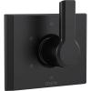 imageDelta Faucet T11999BL Pivotal 6Setting 3Port Diverter Trim Matte Black