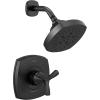 imageDelta Faucet T142766BL 14 Series Only Shower Only Only Matte BlackMatte Black