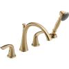 imageDelta Faucet T4738 Lahara Roman Tub with Handshower Trim Chrome 400 x 900 x 2000 inchesChampagne Bronze