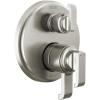 imageDelta Faucet Tetra 17 Series Chrome 3Setting Integrated Diverter Valve Trim Kit Chrome Diverter Valve Trim Kit Shower Trim Kit Lumicoat Chrome T27889PR Valve Not IncludedLumicoat Stainless