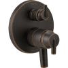 imageDelta Faucet Trinsic 17 Series 3Setting Integrated Diverter Valve Trim Kit Brushed Nickel Diverter Valve Trim Kit Shower Trim Kit Stainless T27859SS Valve Not IncludedVenetian Bronze