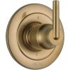 imageDelta T11959 Trinsic Diverter Trim 500 x 450 x 500 inches ChromeChampagne Bronze