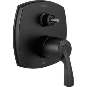 imageDELTA FAUCET T24876BLLHP 14 Series Integrated Three Function Less Handle Shower Trim with Diverter Matte Black