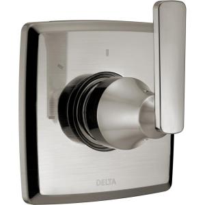 imageDelta Faucet Ashlyn 3Setting Shower Handle Diverter Trim Kit Diverter Valve Trim Kit Oil Rubbed Bronze 3 Way Shower Diverter Delta Diverter Trim Venetian Bronze T11864RB Valve Not IncludedStainless