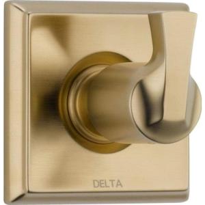 imageDelta Faucet Dryden 3Setting Shower Handle Diverter Trim Kit Champagne Bronze T11851CZ Valve Not IncludedChampagne Bronze