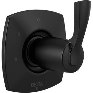 imageDelta Faucet T11876BL Three Function Trim Diverter Matte BlackMatte Black