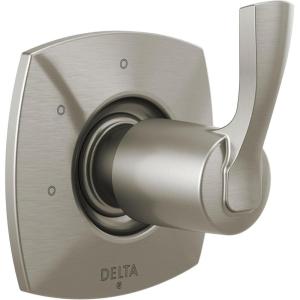 imageDelta Faucet T11876BL Three Function Trim Diverter Matte BlackStainless