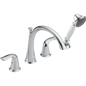 imageDelta Faucet T4738 Lahara Roman Tub with Handshower Trim Chrome 400 x 900 x 2000 inchesChrome