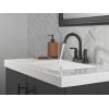 imageDelta 2535CZMPUDST Saylor Bathroom Faucet Champagne BronzeMatte Black
