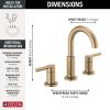 imageDelta 35749LFSS Nicoli Bathroom Faucet StainlessChampagne Bronze