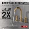imageDelta 35749LFSS Nicoli Bathroom Faucet StainlessChampagne Bronze