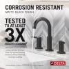 imageDelta 35749LFSS Nicoli Bathroom Faucet StainlessMatte Black