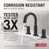 imageDelta 35749LFSS Nicoli Bathroom Faucet StainlessMatte Black