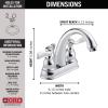 imageDelta B2596LFOB Windemere Bathroom Faucet 588 x 613 x 513 inches Oil Rubbed BronzeChrome