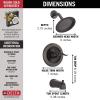 imageDelta BT14496OB Windemere Function Tub Trim Kit with SingleSpray Head Shower Faucet Without Rough Oil Rubbed BronzeOil Rubbed Bronze