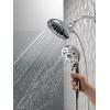 imageDelta FAUCET 58480PR25PK Universal Showering Components Combo Lumicoat Chrome 25 GPM Water FlowChrome