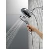 imageDelta Faucet 5Spray In2ition Dual Shower Head with Handheld Spray H2Okinetic Brushed Nickel Shower Head with Hose Showerheads Handheld Shower Heads Magnetic Docking Stainless 58480SS25PK