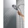 imageDelta Faucet 5Spray In2ition Dual Shower Head with Handheld Spray H2Okinetic Brushed Nickel Shower Head with Hose Showerheads Handheld Shower Heads Magnetic Docking Stainless 58480SS25PK
