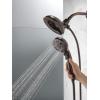 imageDelta Faucet 5Spray In2ition Dual Shower Head with Handheld Spray H2Okinetic Oil Rubbed Bronze Shower Head with Hose Showerheads Handheld Shower Heads Venetian Bronze 58480RB25PK