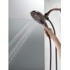 imageDelta Faucet 5Spray In2ition Dual Shower Head with Handheld Spray H2Okinetic Oil Rubbed Bronze Shower Head with Hose Showerheads Handheld Shower Heads Venetian Bronze 58480RB25PK