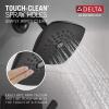 imageDelta Faucet Ashlyn 17 Series DualHandle Matte Black Shower Trim Kit Matte Black Shower Faucet with SingleSpray Black Shower Head Matte Black T17464BL Valve Not IncludedMatte Black