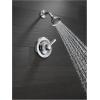 imageDelta Faucet Lahara 14 Series SingleHandle Shower Faucet Shower Trim Kit with 5Spray TouchClean Shower Head Stainless T14238SS Valve Not IncludedChrome