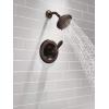 imageDelta Faucet Lahara 14 Series SingleHandle Shower Faucet Shower Trim Kit with 5Spray TouchClean Shower Head Stainless T14238SS Valve Not IncludedVenetian Bronze