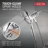 imageDelta Faucet Nicoli 14 Series SingleHandle Tub and Shower Trim Kit Brushed Nickel Shower Faucet with 6Spray Hand Held Shower Head Stainless 144749SSHS Shower Valve IncludedChrome