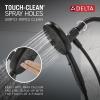 imageDelta Faucet Nicoli 14 Series SingleHandle Tub and Shower Trim Kit Brushed Nickel Shower Faucet with 6Spray Hand Held Shower Head Stainless 144749SSHS Shower Valve IncludedMatte Black