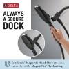 imageDelta Faucet Nicoli 14 Series SingleHandle Tub and Shower Trim Kit Brushed Nickel Shower Faucet with 6Spray Hand Held Shower Head Stainless 144749SSHS Shower Valve IncludedMatte Black